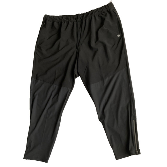 VRST Men's Mix Media Slim Tapered Pant Pure Black XXL Athleisure Streetwear - Picture 3 of 16